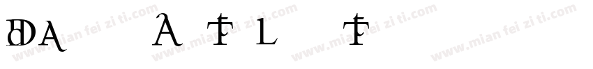 DarwinAlt Light字体转换